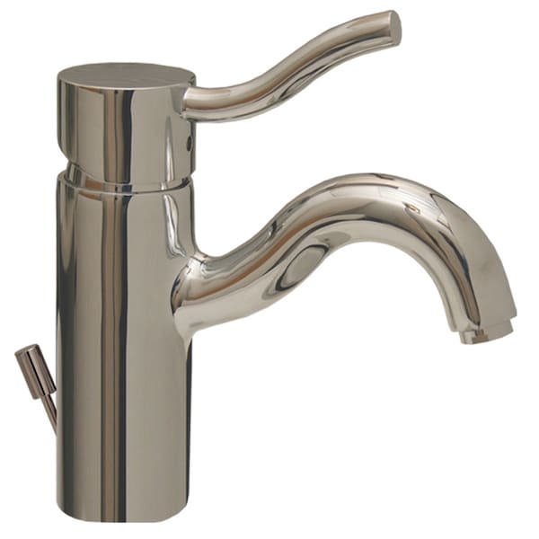 Whitehaus Venus Sgl Hole/Sgl Lever Lavatory Faucet W/ Pop-Up Waste, Chrm 3-4440-C - main